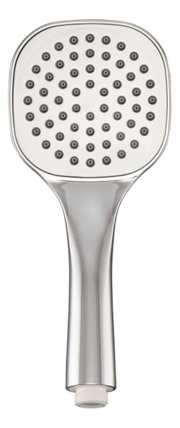 Calmwaters® Chrom Modern Soft, wassersparender Duschkopf 6 l/min mit 70 Düsen, Anti-Kalk System, 17AG6177