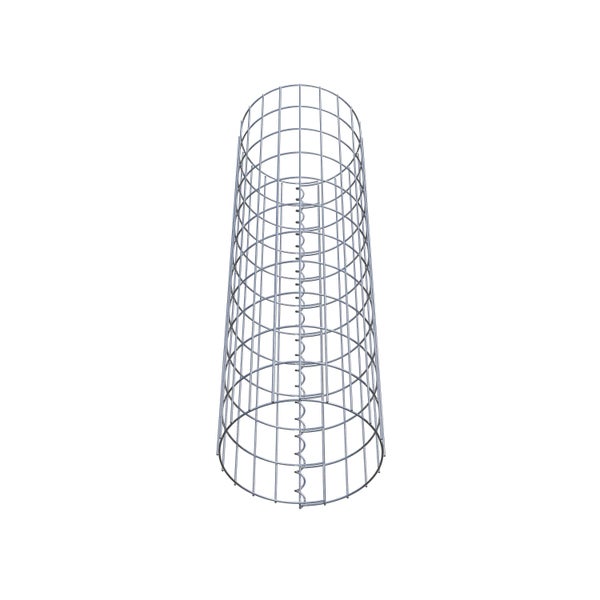Gabionensäule Durchmesser 32 cm, MW 5 x 10 cm rund - Höhe: 1,10 m