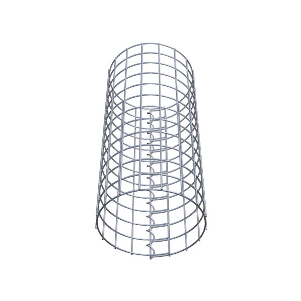 Gabionensäule Durchmesser 27 cm MW 5 x 5 cm rund - Höhe: 60 cm