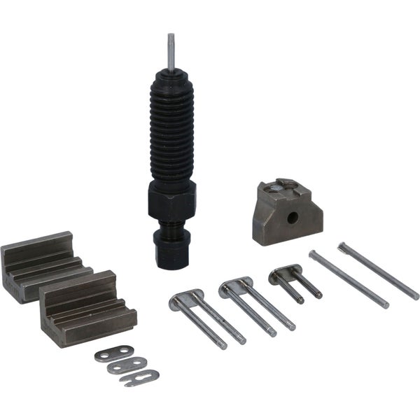 BRILLIANT TOOLS Ergänzungssatz für Steuerketten-Nietgerät (Art. BT593530) geeignet für 3 mm Kettenbolzen - BT593570