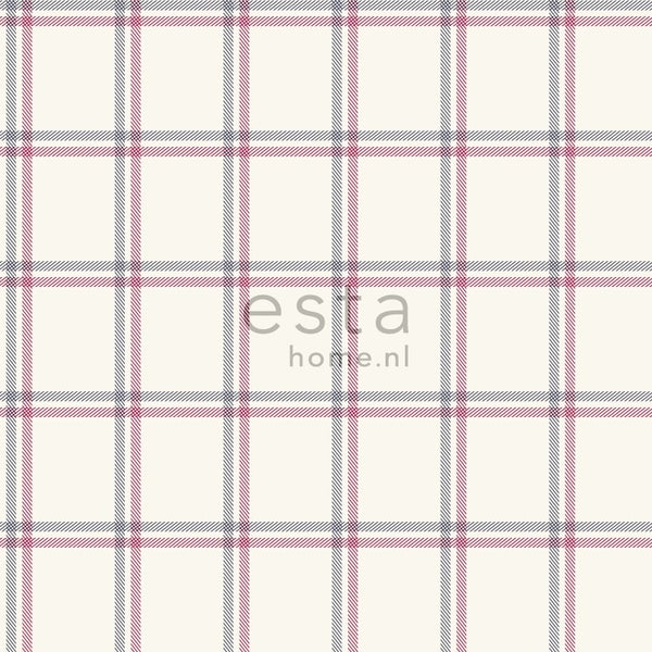 Tapete mit Karomuster