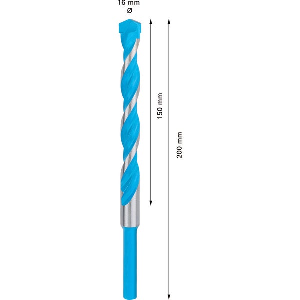 Bosch Expert CYL-9 MultiConstruction Bohrer, 16 Millimeter Durchmesser