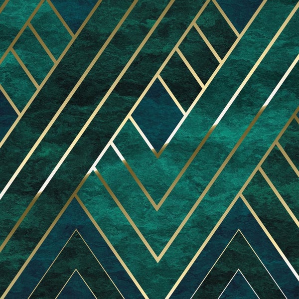 Grafisches Muster mit Linien auf Folie