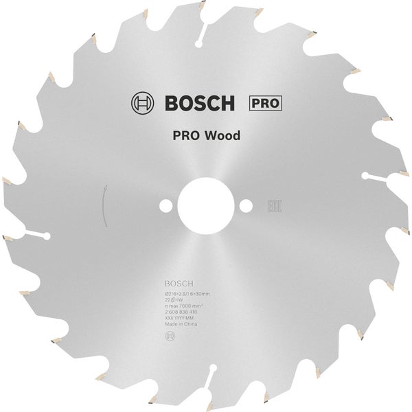 Bosch Pro Wood Kreissägeblatt