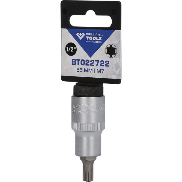 Brilliant Tools Innenvielzahn-Bit-Einsatz M7, 55 mm