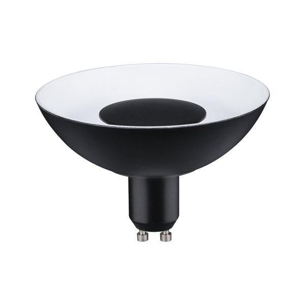 LED Reflektor 3-Step-Dim GU10 230V 360lm 4,9W 3000K dimmbar Schwarz, Weiß