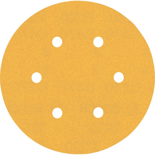 Bosch 50x Expert C470 Schleifpapier mit 6 Löchern für Exzenterschleifer 150 mm G 220 - 2608901123
