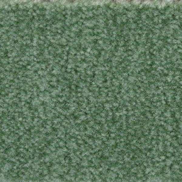 Teppichboden grün mit Velours Oberfläche angenehme Haptik 500 cm Breite (Meterware)