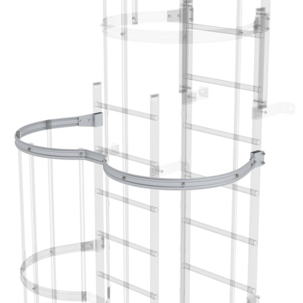 Leiter mit Rückenschutzbügel