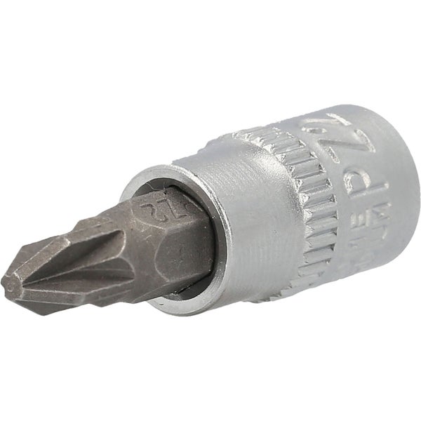 BRILLIANT TOOLS 1/4 PZ Kreuzschlitz Bit-Stecknuss PZ2 - BT020802