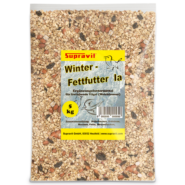Verpackung Winter-Fettfutter für freilebende Vögel, 5 Kilogramm