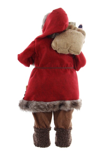 FRANK FLECHTWAREN | Figur Großer Nikolaus, TEXTIL, KUNSTSTOFF, ca. Höhe 60 cm