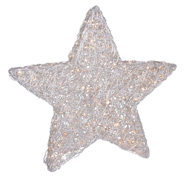 Dekorativer Stern mit Beleuchtung für den Innenbereich