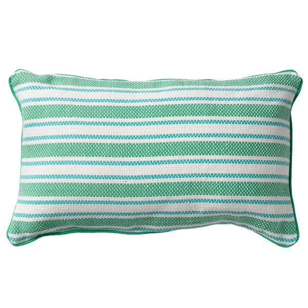 Stripes Kissenbezug - Gestreift 30x50 cm, Grün