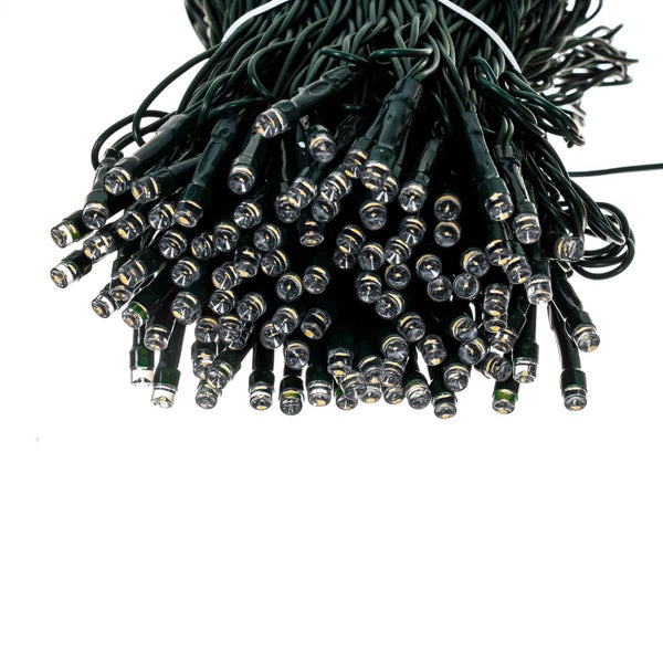 Rückseite einer Solarleuchte mit Schaltern für Modus, Ein/Aus und Stromversorgung