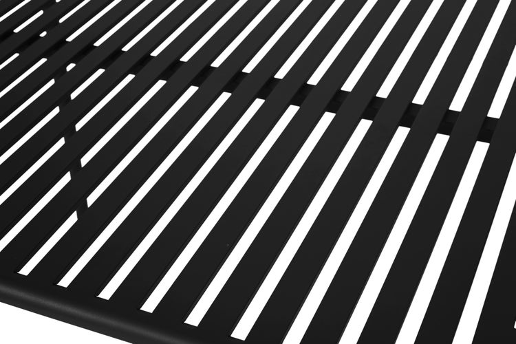 Stella Gartentisch 150x90 cm schwarz. 150 X 90 X 75 cm