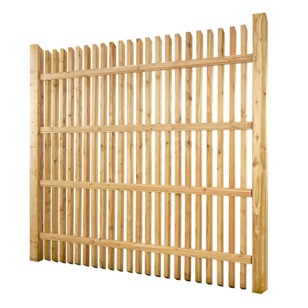 Holzzaun-Element für den Garten