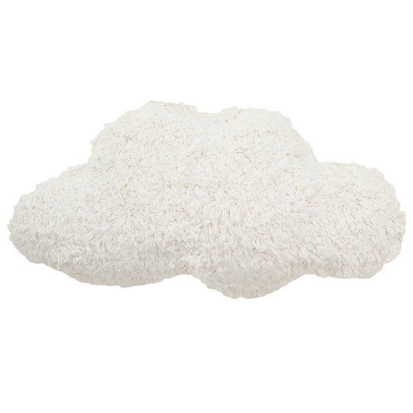 Wolkendesign Dekokissen mit flauschiger Textur