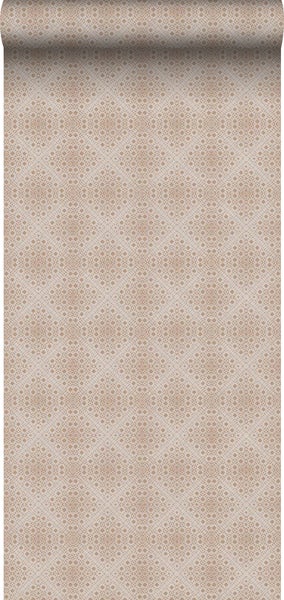 Borastapeter Tapete Fliesenmuster Terrakotta - 53 cm x 10.05 m - 660310