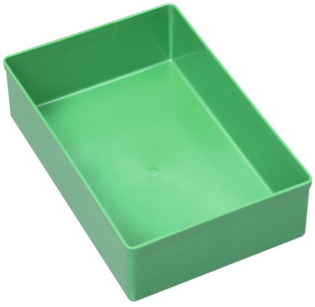 PROREGAL SparSet 10 x Sortimentskasten EuroPlus Insert HxBxT 4,5 x 10,8 x 16,2 cm Grün