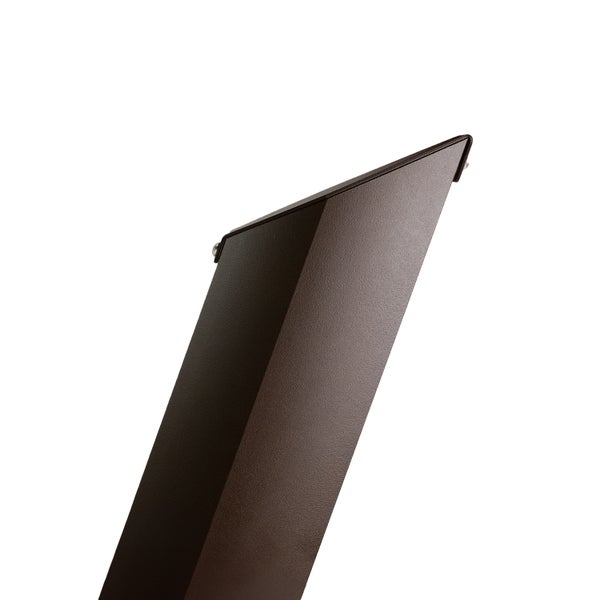 Mast Sonnensegel Corten Mit Standfuß 75° - Maanta® Alu Simple