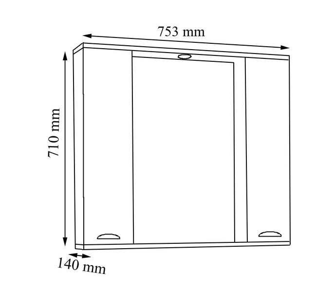 Spiegelschrank Bad Spiegel Casalo XL
