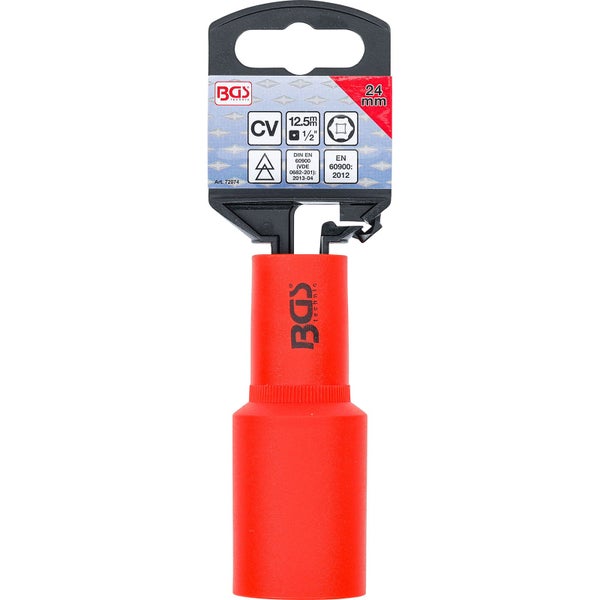 BGS Technic Steckschlüssel, 24 Millimeter