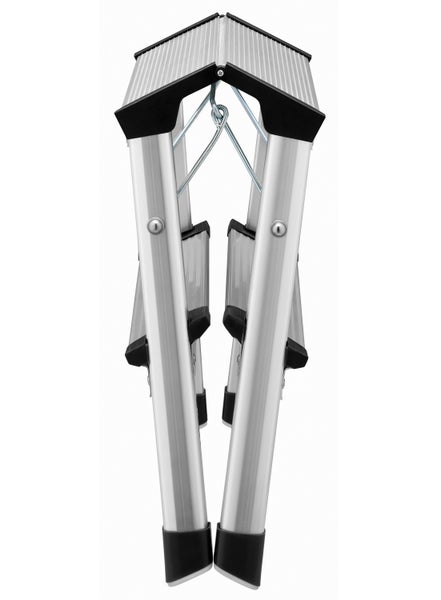 Zusammengeklappte Aluminium-Trittleiter