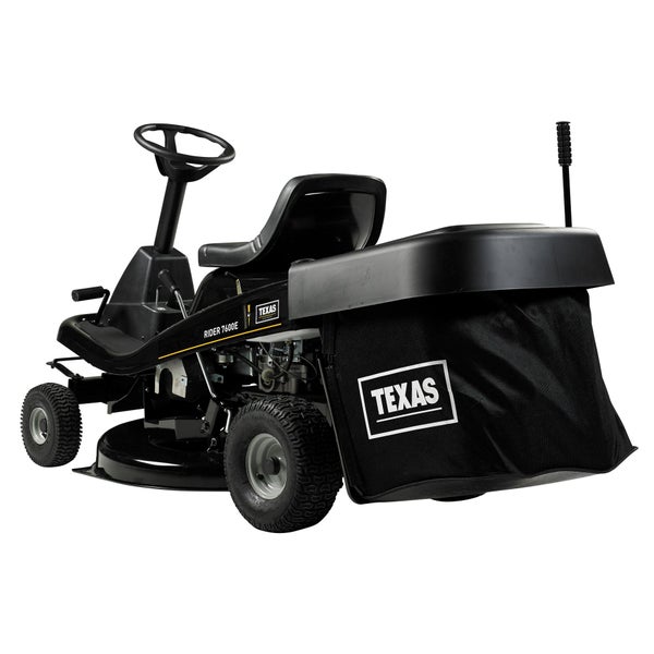 Aufsitzmäher TEXAS Rider 7600E – Rasentraktor 3in1, 432 cm³, 12 PS, 76 cm Schnittbreite, E-Start