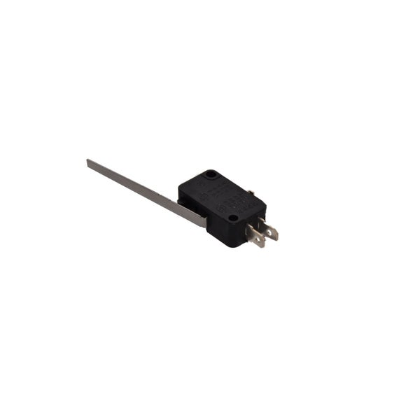 Mikroschalter mit Hebelarm und elektrischen Anschlüssen