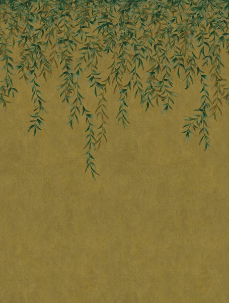 Tapete mit Weidenblattmuster