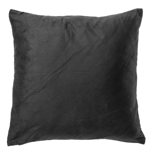 Lyla Dekokissen - Unifarben 45x45 cm, Schwarz