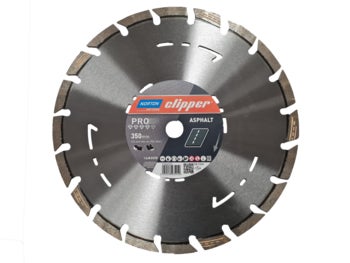 Norton Clipper Diamanttrennscheibe für Asphalt 350 Millimeter Durchmesser