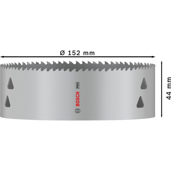Bosch PRO Multi Material Lochsäge 152 mm mit Gewinde - 2608901544
