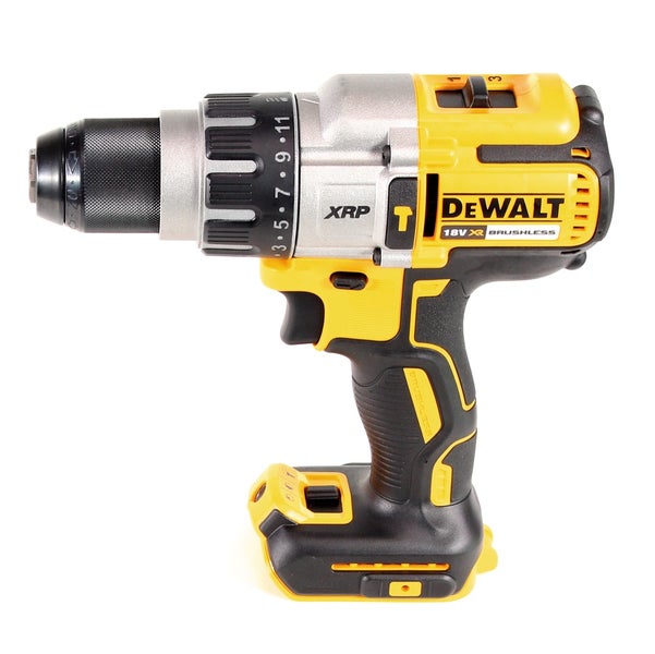 DeWalt Akku-Schlagbohrschrauber 18 Volt XR Brushless mit XRP Technologie und Schnellspannbohrfutter.