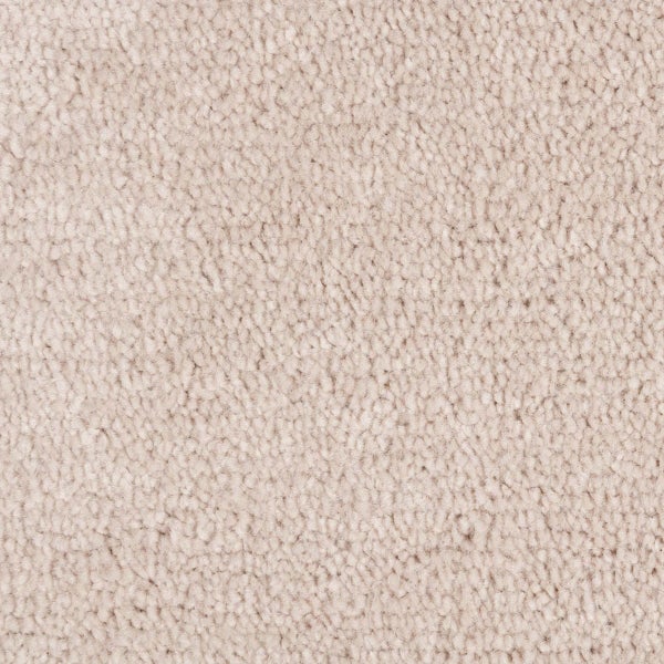 Selbstliegende Teppichfliesen weich Velours Teppich Fliesen in Crème für Schlafzimmer und Wohnzimmer Velour Teppichboden als Fliesen in 50x50 cm