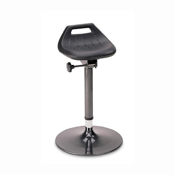 interstuhl Stehhilfe Integralschaum Sitzhöhenverstellung 650 - 850 mm Stahlrohr anthrazit Tellerfuß BIMOS - 9454-2000