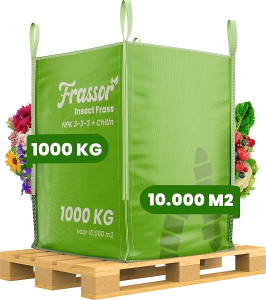 Frassor Insektenfrass Dünger Big Bag 1000 kg auf Palette