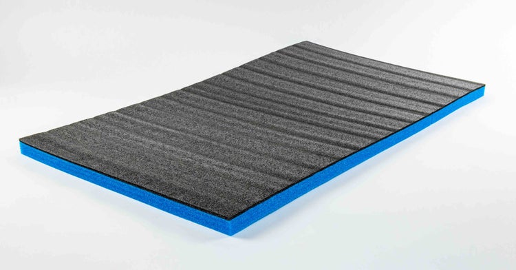 TYGR-Multilayer Schaumstoff blau 1000x600x30 |DIY-Werkzeugeinlage für Werkzeug, Kamera & Co