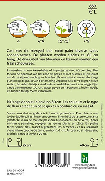 Informationen zur Aussaat von Sonnenblumen
