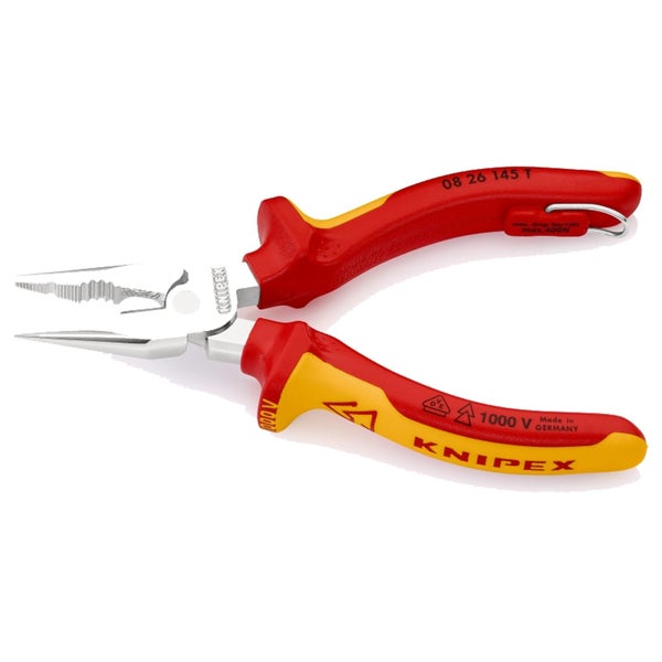 Knipex Spitzkombizange mit Befestigungsöse - 0826145T