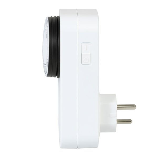 Analoge Zeitschaltuhr für den Innenbereich mit Stecker