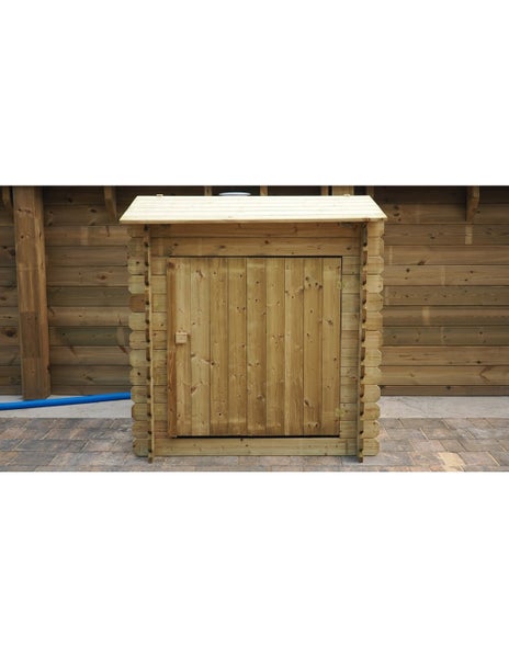 Holzgartenbox mit Tür zur Aufbewahrung von Gartengeräten