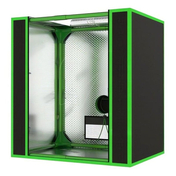 Dark Box Mini 50x35x50 cm – Lichtdichtes Grow Zelt mit Metallrahmen, Belüftungsöffnungen & Zubehör für optimales Pflanzenwachstum