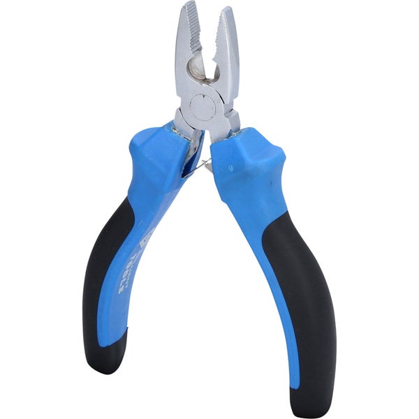 Kombinationszange mit blauem Griff