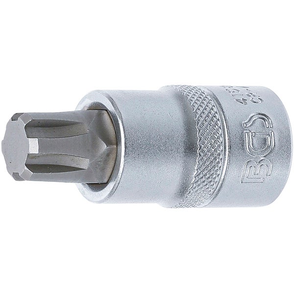 BGS Bit-Einsatz Antrieb Innenvierkant 12,5 mm (1/2) Keil-Profil (für RIBE) M14 - 4158