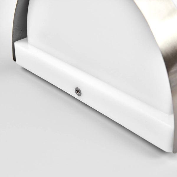 Lindby Edelstahl Wandlampe aussen, Wandleuchte außen IP44 Außenbeleuchtung Wand Hof Garten Terrasse Balkon Aussenwandleuchte