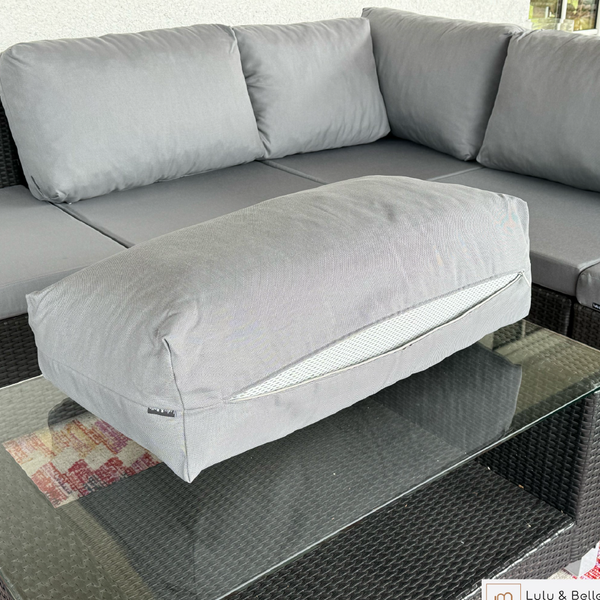 Lulu-Belle Rückenpolster Monaco Größe XL | nach Maß – Individuelle Größe & Farbe | Perfekte Passform für Ihre Lounge | Maßgefertigte Rückenpolster | Länge bis 250 cm, Breite bis 35 cm, Höhe bis 80 cm