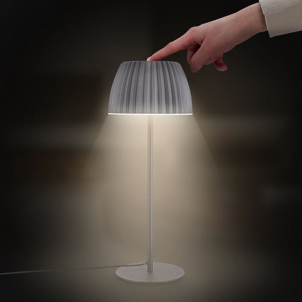 LED Tischlampe LED Tischleuchte Dimmbar Touch Warmweiß Schlafzimmer Flur