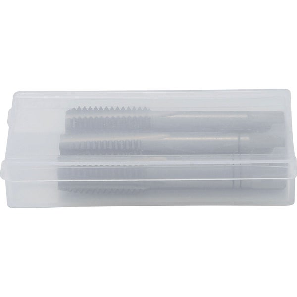 Gewindebohrer-Set in transparenter Kunststoffbox